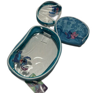 Disney Stitch three-piece cosmetic bag set